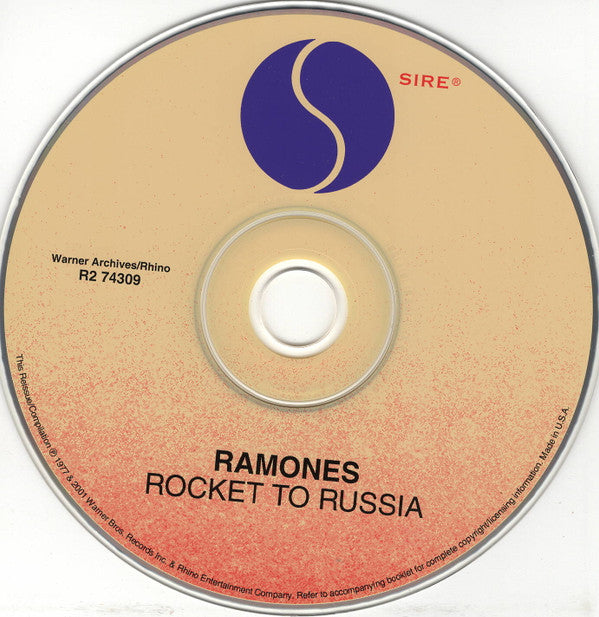 Ramones : Rocket To Russia (CD, Album, RE, RM, RP)