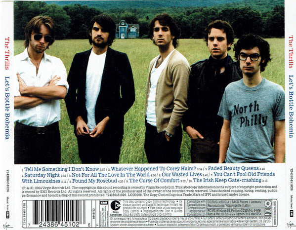 The Thrills : Let's Bottle Bohemia (CD, Album, Copy Prot.)