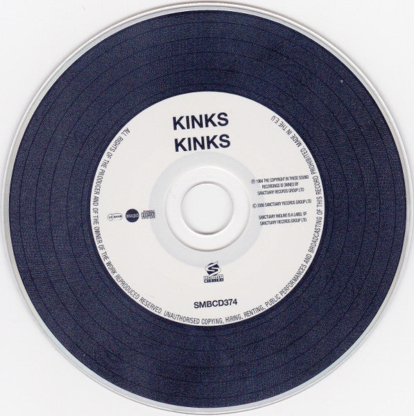 The Kinks : Kinks (CD, Album, RE, RM, Dig)