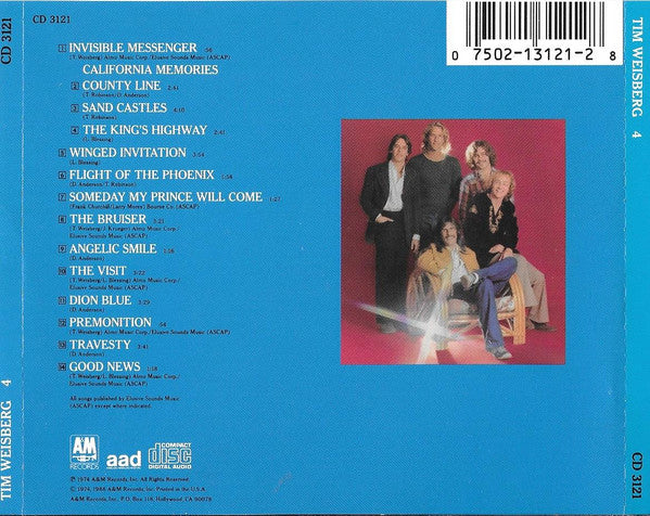Tim Weisberg : 4 (CD, Album)