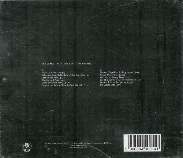 The Dears : No Cities Left (CD, Album)