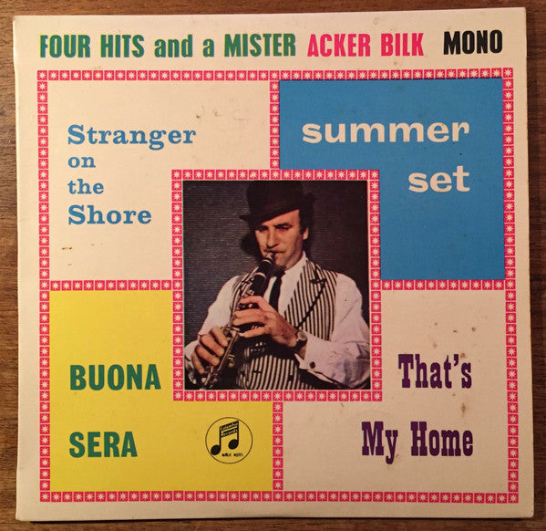 Acker Bilk : Four Hits And A Mister (7", EP, Mono)