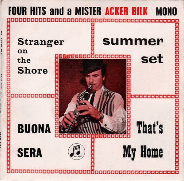 Acker Bilk : Four Hits And A Mister (7", EP, Mono)