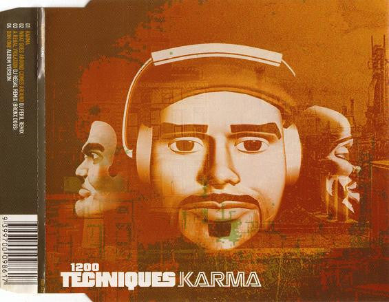 1200 Techniques : Karma (What Goes Around Comes Around) (CD, EP)