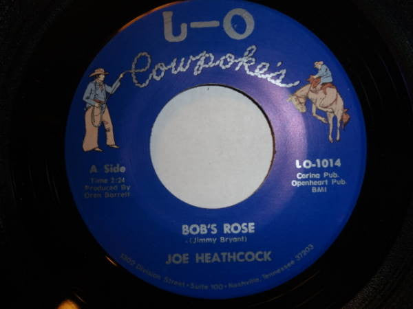 Joe Heathcock : Bob's Rose / Waiting Patiently For You (7", Single)