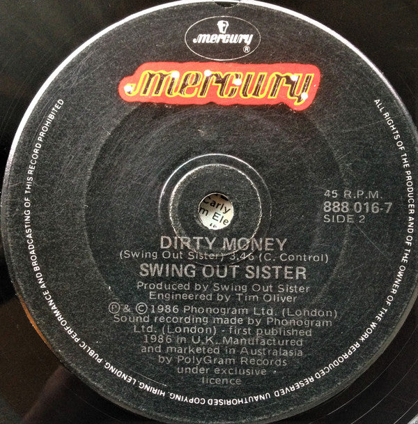 Swing Out Sister : Breakout (7", Single)