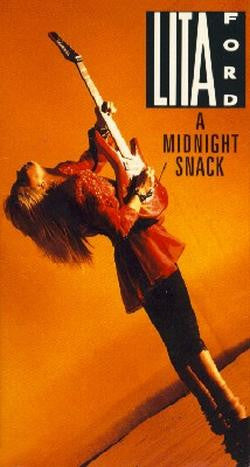 Lita Ford : A Midnight Snack (VHS, PAL)