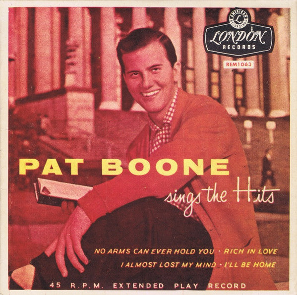 Pat Boone : Pat Boone Sings The Hits (7", EP)