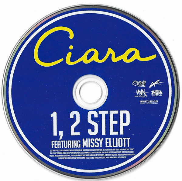 Ciara (2) Featuring Missy Elliott : 1, 2 Step (CD, Single)