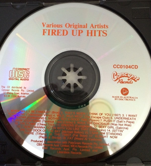 Various : Fired Up Hits (CD, Comp)