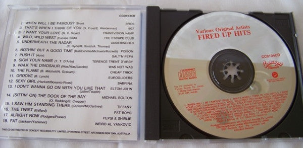 Various : Fired Up Hits (CD, Comp)