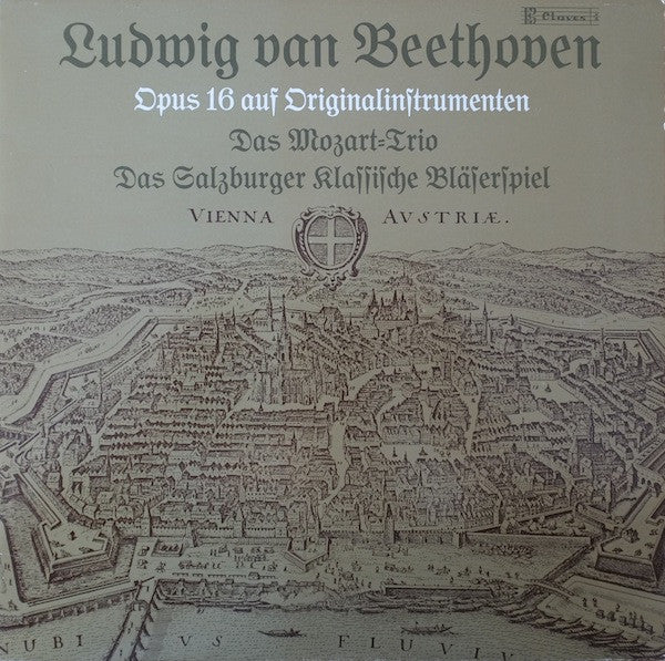 Ludwig van Beethoven, Das Mozart-Trio, Das Salzburger Klassische Bläserspiel : Opus 16 Auf Originalinstrumenten (LP)