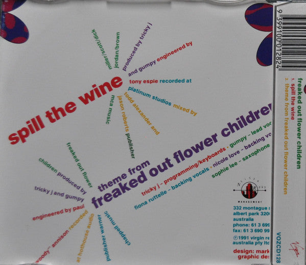 Freaked Out Flower Children : Spill The Wine (CD, Single)