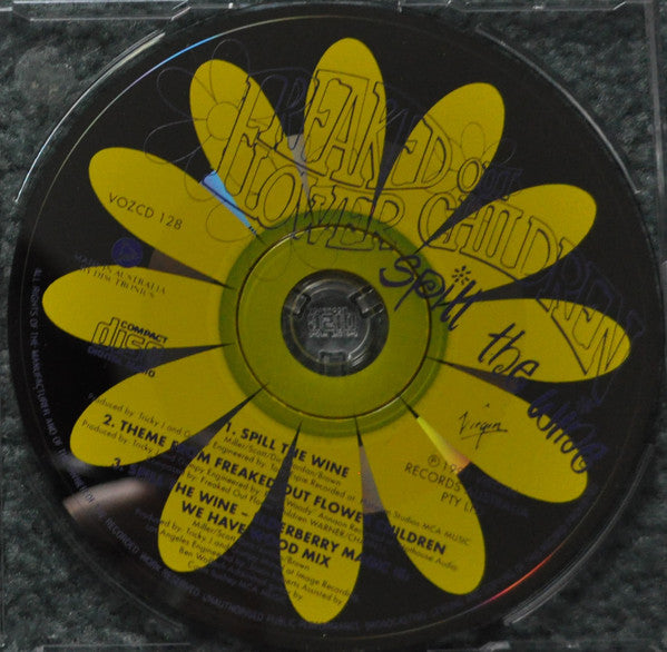 Freaked Out Flower Children : Spill The Wine (CD, Single)