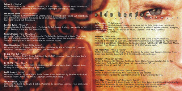 Aldo Bender : Enlightenment - Mixed Not Stirred Volume One (CD, Comp, Mixed)