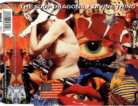 The Soup Dragons : Divine Thing (CD, Maxi)