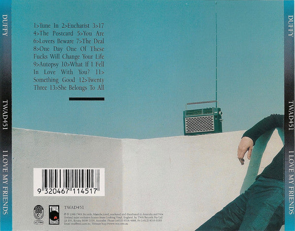 Stephen Duffy : I Love My Friends (CD, Album)
