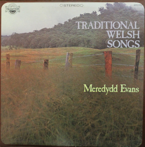 Meredydd Evans : Traditional Welsh Songs (LP, Album)