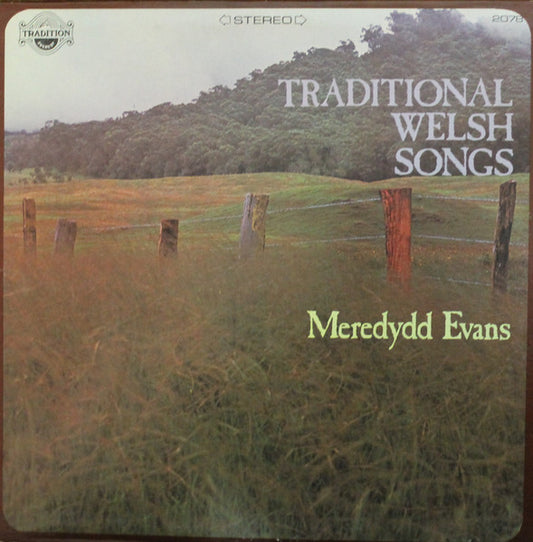 Meredydd Evans : Traditional Welsh Songs (LP, Album)
