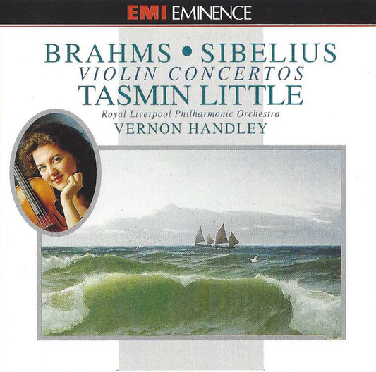 Johannes Brahms & Jean Sibelius - Tasmin Little, Royal Liverpool Philharmonic Orchestra, Vernon Handley : Brahms & Sibelius Violin Concertos (CD, Album)