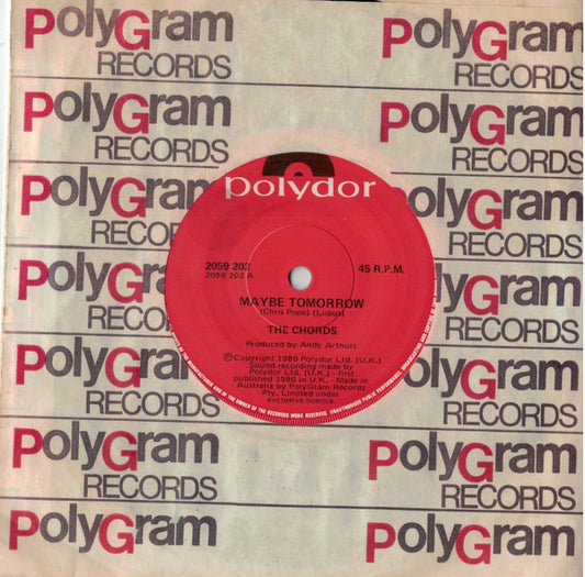The Chords (2) : Maybe Tomorrow (7")