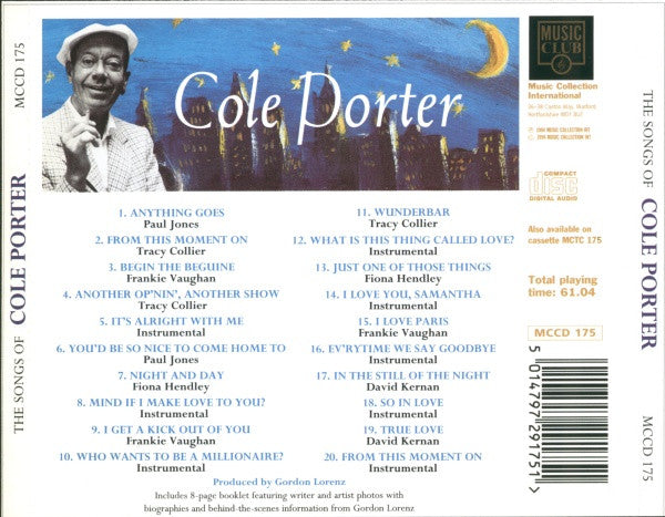 Various : The Songs Of Cole Porter (CD, Comp)