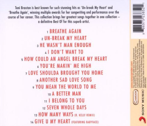 Toni Braxton : Breathe Again (The Best Of Toni Braxton) (CD, Comp)