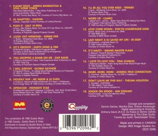 Various : Electric Circus - Old School (CD, Comp, Mixed)