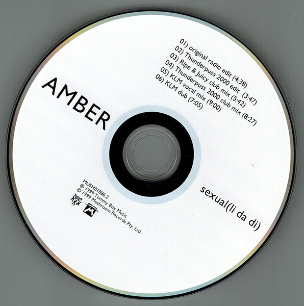 Amber : Sexual (Li Da Di) (CD, Single)