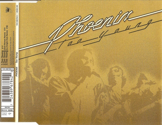 Phoenix : Too Young (CD, Maxi)