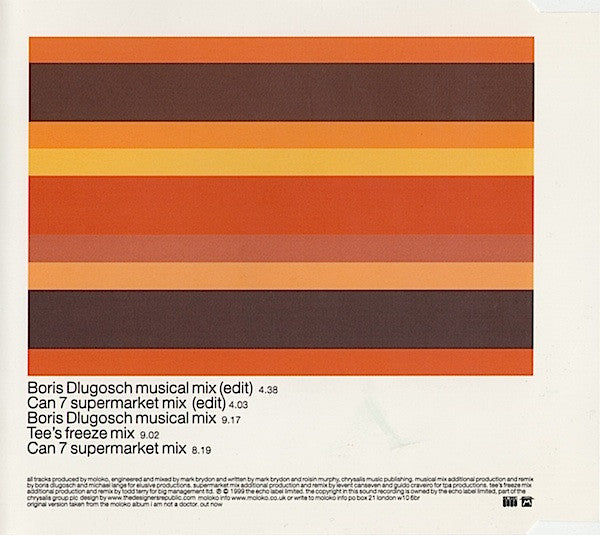 Moloko : Sing It Back (CD, Maxi)