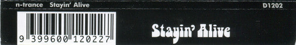 N-Trance Featuring Ricardo Da Force : Stayin' Alive (CD, Single)