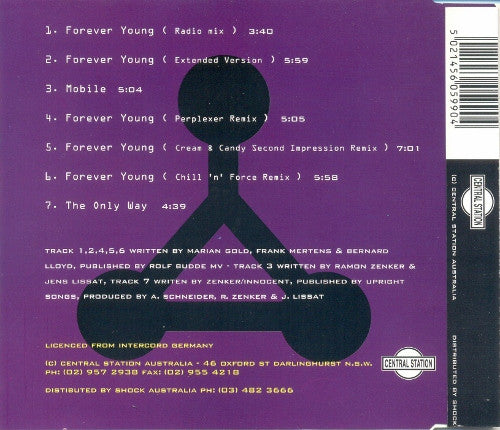 Interactive : Forever Young (CD, Single)