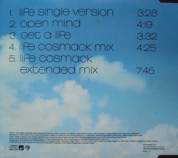 Des'ree : Life (CD, Single)