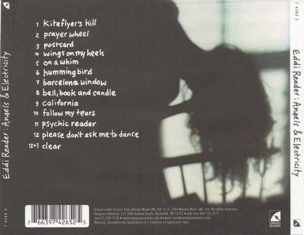 Eddi Reader : Angels & Electricity (CD, Album)