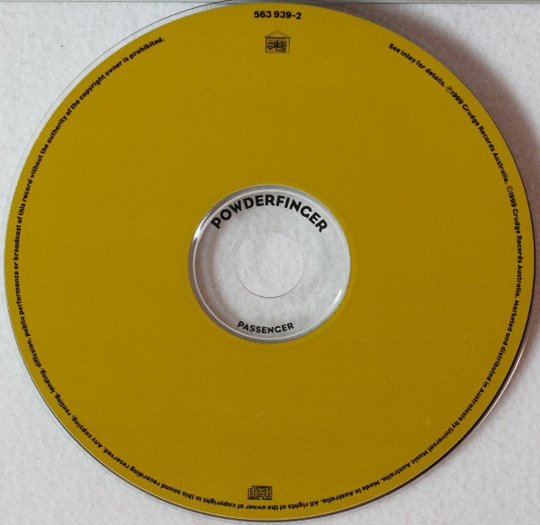 Powderfinger : Passenger (CD, EP)