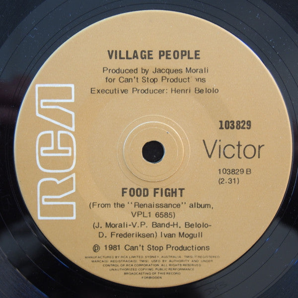 Village People : Do You Wanna Spend The Night (7")