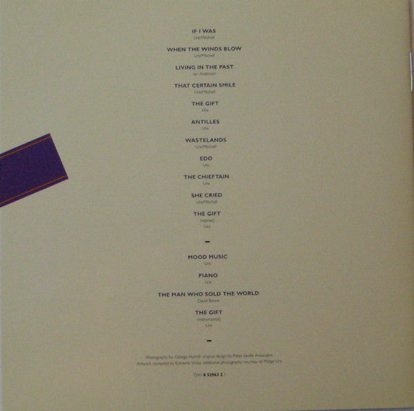 Midge Ure : The Gift (CD, Album, RE, RM)