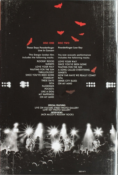 Powderfinger : These Days Powderfinger Live In Concert (2xDVD-V)