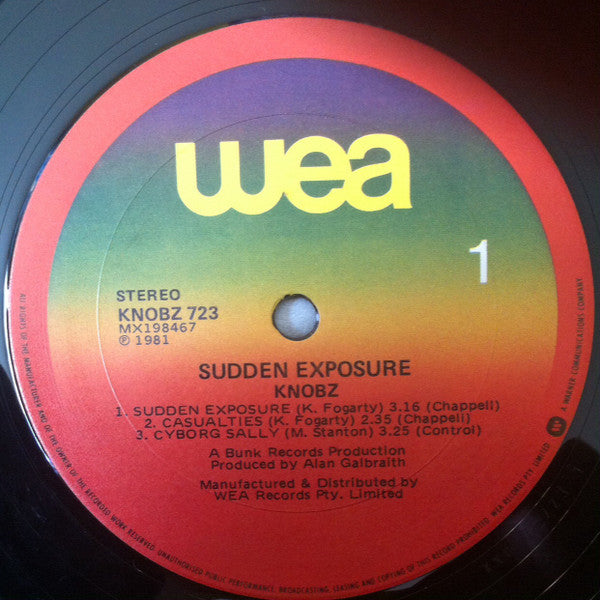 The Knobz : Sudden Exposure (12", MiniAlbum)