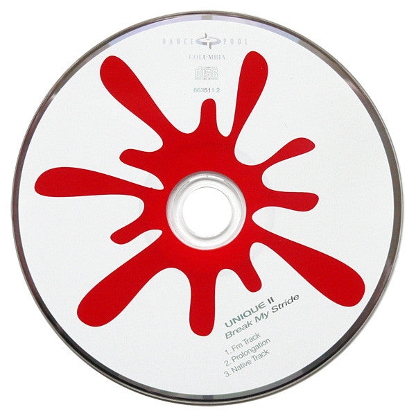 Unique II : Break My Stride (CD, Single)