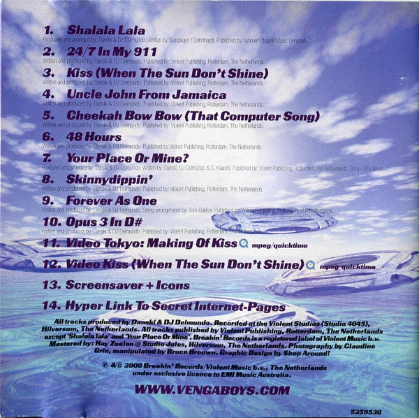 Vengaboys : The Platinum Album (CD, Album, Enh)