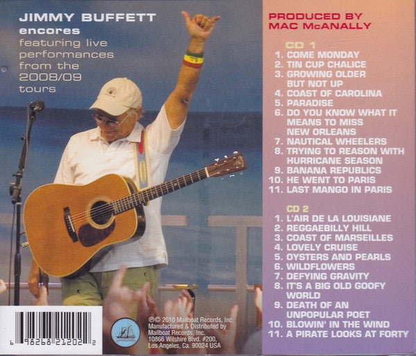 Jimmy Buffett : Encores (2xCD, Album)