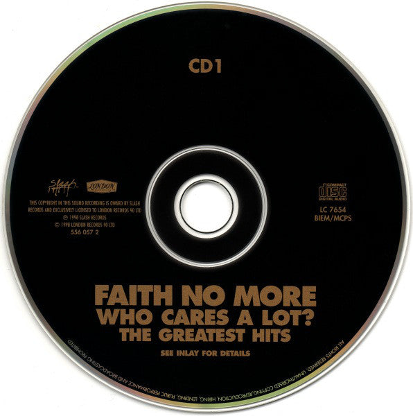 Faith No More : Who Cares A Lot? The Greatest Hits (HDCD, Album, Comp, Ltd + CD, Comp, Ltd)