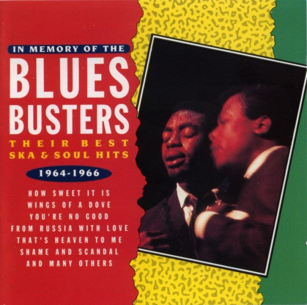 The Blues Busters : In Memory Of The Blues Busters. Their Best Ska & Soul Hits 1964-1966 (CD, Comp, RM)