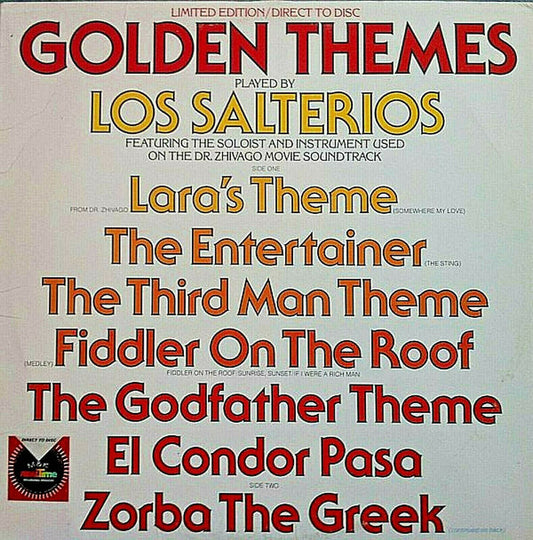 Los Salterios : Golden Themes (LP, Album, Ltd, Dir)