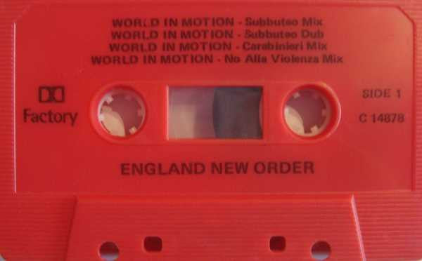 Englandneworder* : World In Motion (Remix) (Cass, Maxi)