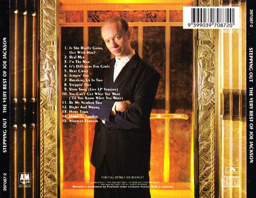 Joe Jackson : Stepping Out (The Very Best Of Joe Jackson) (CD, Comp)