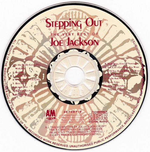 Joe Jackson : Stepping Out (The Very Best Of Joe Jackson) (CD, Comp)