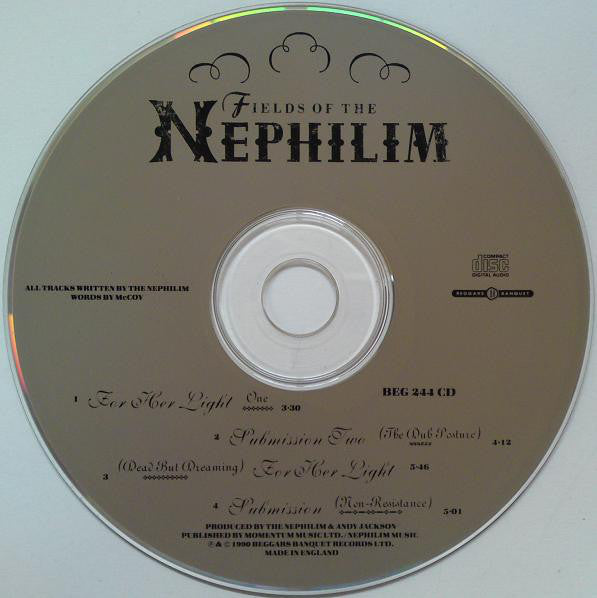 Fields Of The Nephilim : For Her Light (CD, Single)